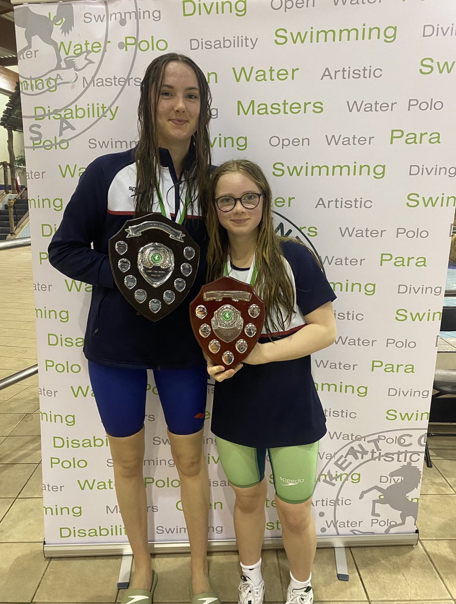 Well done to Grace Cummings who won the Kent 2024 1500m Freestyle Women’s Open title & Ivy Haggerty who won the Women’s Junior title🏆

Grace also set a new Kent ‘Event Best Performance’ time in the Women’s 17+ yrs age group📈💪🏽
@kentswimming 

#TEAMthanet
#TeamSpeedo