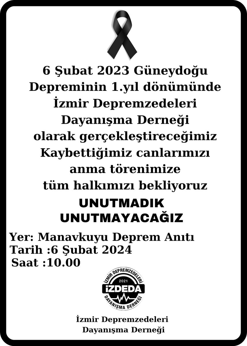 #DepremiUnutmaUnutturma #deprem #6subat #6subat2023  #Kahramanmaraş #hatay #Malatya #Adıyaman #Adana  #Gaziantep #Diyarbakir #Kilis #Osmaniye #sanliurfa