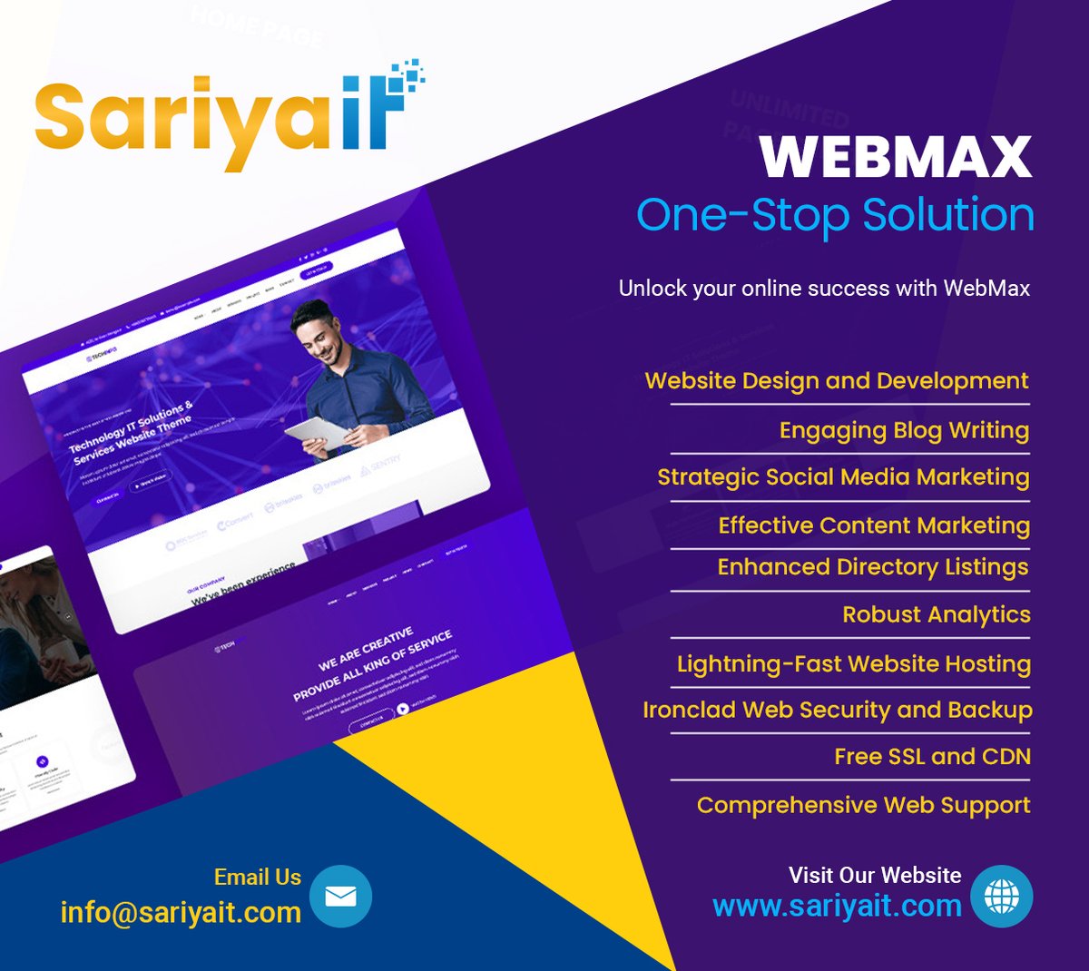 SariyaIt's tweet image. 🎯𝐑𝐞𝐚𝐝𝐲 𝐭𝐨 𝐛𝐨𝐨𝐬𝐭 𝐲𝐨𝐮𝐫 𝐨𝐧𝐥𝐢𝐧𝐞 𝐩𝐫𝐞𝐬𝐞𝐧𝐜𝐞 𝐚𝐧𝐝 𝐚𝐜𝐡𝐢𝐞𝐯𝐞 𝐫𝐞𝐦𝐚𝐫𝐤𝐚𝐛𝐥𝐞 𝐝𝐢𝐠𝐢𝐭𝐚𝐥 𝐬𝐮𝐜𝐜𝐞𝐬𝐬?

Visit our website at🌐 sariyait.com or email us at 📧 info@sariyait.com

#webmax #OnlineSuccess #DigitalExcellence #webdesign