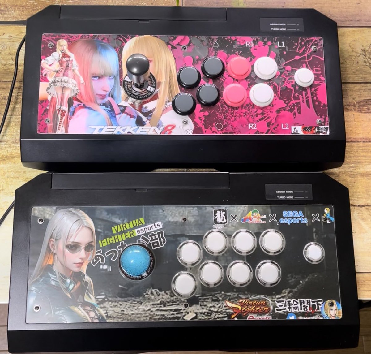 sanrinkla's tweet photo. 久しぶりに天板変えてみました
#TEKKEN8 #lili #VFes #VF5US #アケコン #RAPv
https://t.co/vgeFxxSaK7 https://t.co/A0NJipvNJj