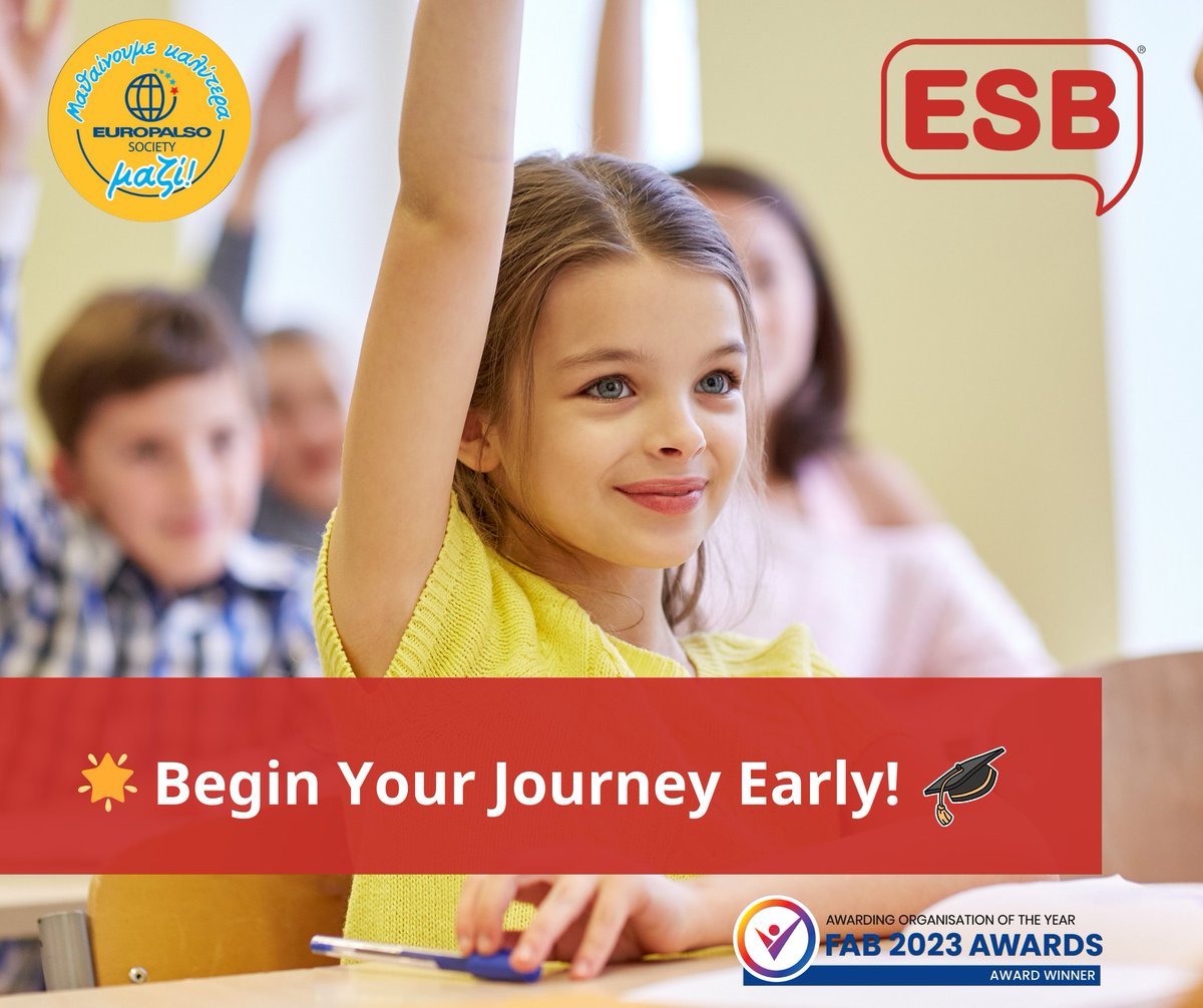 europalso's tweet photo. 🌟Begin Your Journey Early!🌅
Are you aiming for success in the ESB exams? Kickstart your preparation today! It's never too early to embark on this exciting journey. The sooner you start, the better prepared you'll be. Let's take the first step together towards achieving success! https://t.co/wBzHQ7F6Du