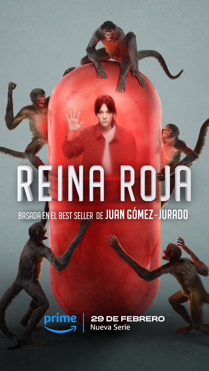 JuanGomezJurado's tweet photo. Os dejo los dos pósters de #ReinaRoja en tamaño fondo de pantalla móvil para vuestras cosas. Si os los ponéis, avisadme. 🙋‍♂️🙋‍♀️ 
¿Un RT bonito? https://t.co/6FDwO1hlJe