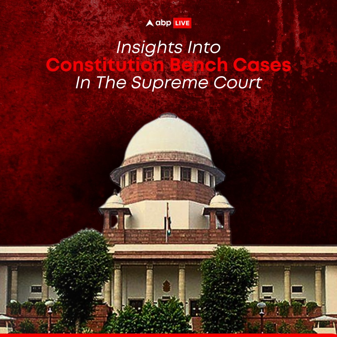 abplive's tweet photo. #ABPDecodes | While responding to queries from Alappuzha Lok Sabha MP and Advocate AM Ariff, Union Minister of State (independent charge) for Law & Justice, Arjun Ram Meghwal, disclosed that the Supreme Court has disposed of 2,188 Constitution Bench cases since 1950
Click on the 🔗 to read Nupur Dogra's (@nupurdogra) report: https://t.co/QniXAELER1
#ABPLive #AligarhMuslimUniversity #SupremeCourt #LokSabha #ConstitutionalBench