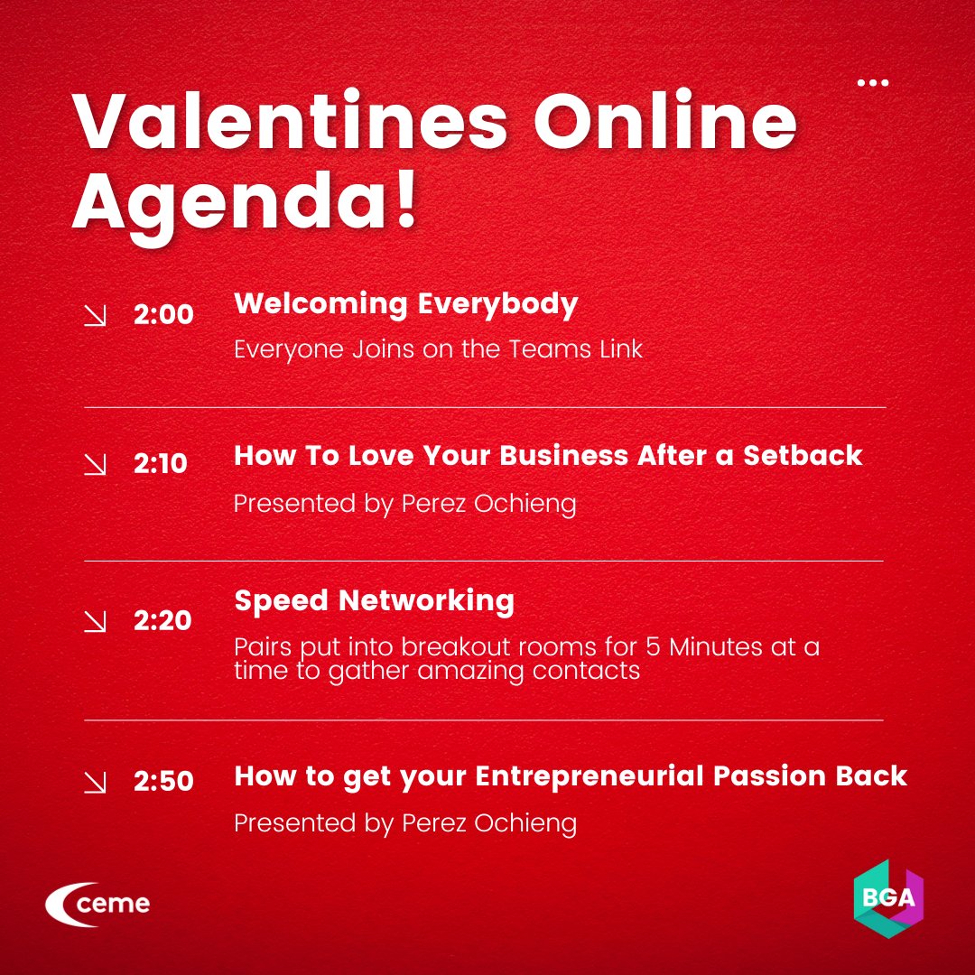 ❤️ THIS TIME NEXT WEEK!

📅 Join us on the 12th of February 2024 at 2 pm - 3 pm to efficiently get professional contacts and grow your business network!

Sign up here – eventbrite.com/e/796719518527…

#networkandconnect #speednetworking #onlinenetworking