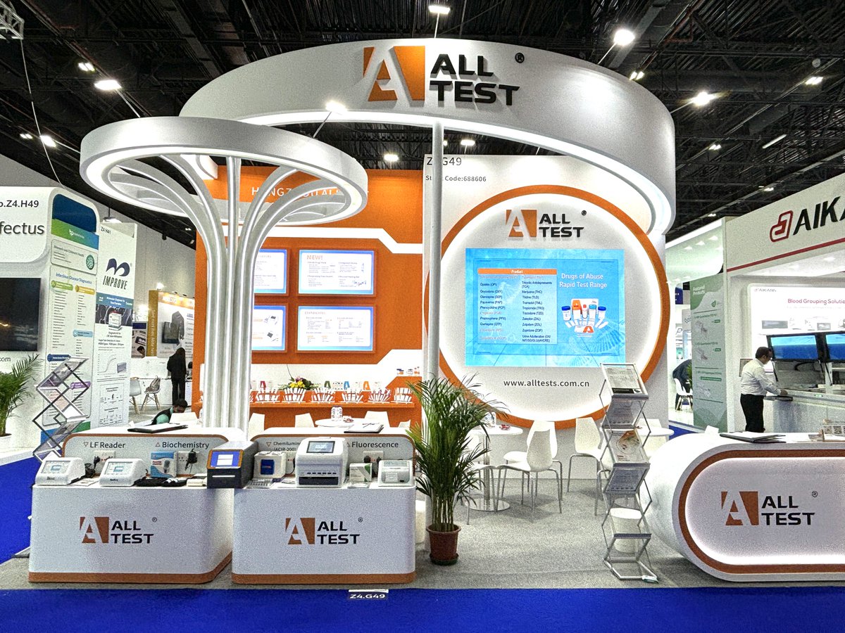 HangzhouAlltest's tweet photo. 🔊 #AllTest's booth 📍 Z4.G49 at #Medlab Middle East is ready and excited to welcome you. 🌟
Don't miss the chance to visit our booth and discover the future of medical diagnostics. ☀
🔎 Visit AllTest's website for more information: https://t.co/7vdyI1zyTf
#medlabmiddleeast https://t.co/yXWHZ9Re0g