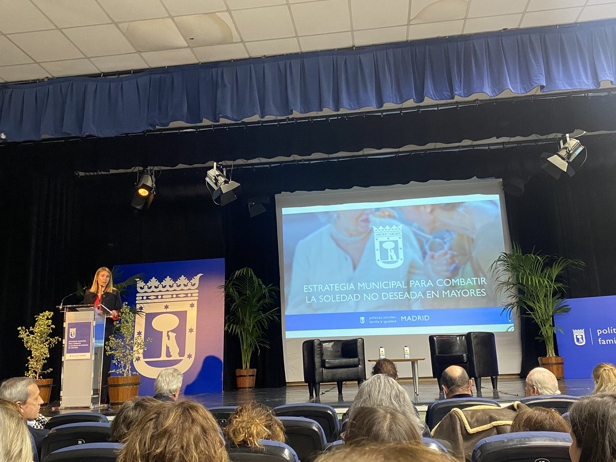 Arrancan las #Jornadas de <a href="/MADRID/">Ayuntamiento Madrid</a> sobre la Estrategia Municipal para combatir la #SoledadNoDeseada en personas #Mayores. 

Un grave problema #social que requiere de políticas activas y del compromiso de todos nosotros

<a href="/Clece_/">CLECE</a>
<a href="/MADRID/">Ayuntamiento Madrid</a>