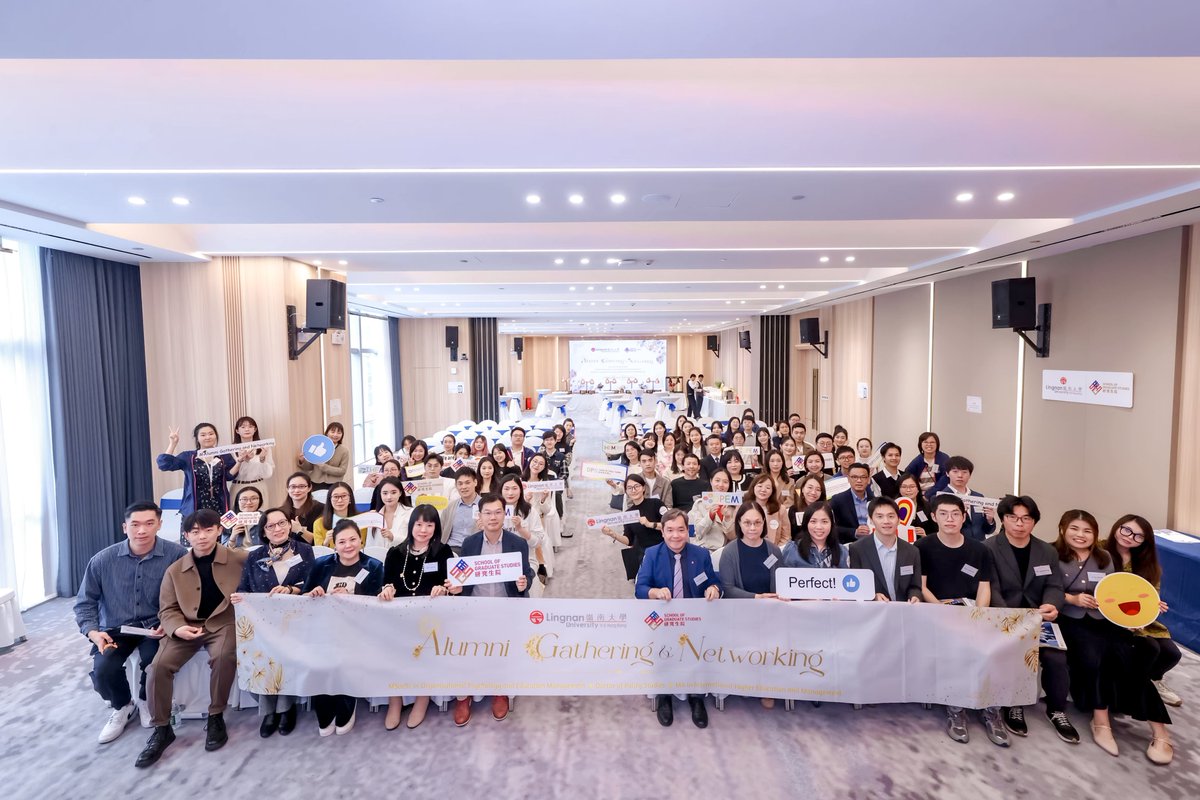 Alumni &amp; networking in Shenzhen! Over 80 members of the #LingnanFamily, from professors to alumni, gathered for an impactful event. Discussions, insights &amp; the spirit of "Education for Service" filled the air. Uniting for a better future has never been more inspiring!