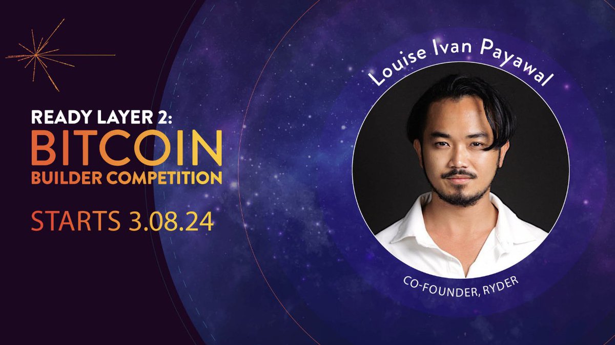 louiseivan's tweet photo. $STX community are you ready for the next wave of Bitcoin applications? Cause I'am!😼
Personally, super excited to be mentoring the upcoming #ReadyLayer2 Bitcoin Builders Competition! If you're a builder and betting big on Bitcoin register at @Stacks https://t.co/IKabQvQTje 😎 https://t.co/0xxOcPDabL