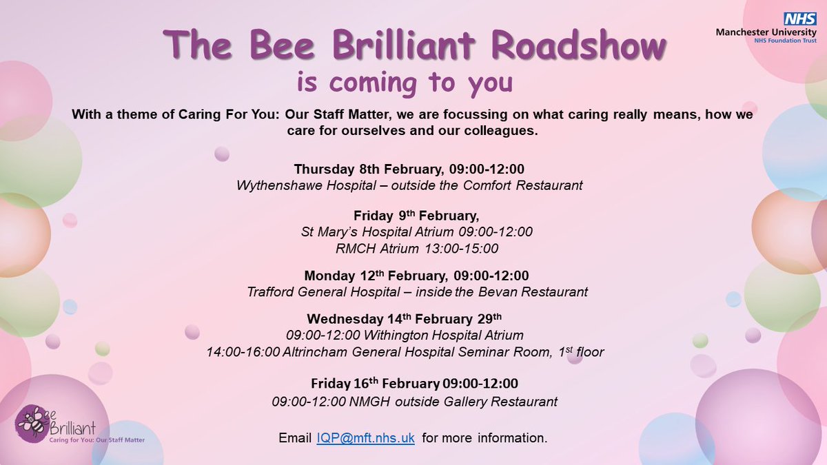 Bee Brilliant is hitting the road and we're buzzing about it! Come along and see us at a roadshow near you 🐝🫧 #BeeBrilliant