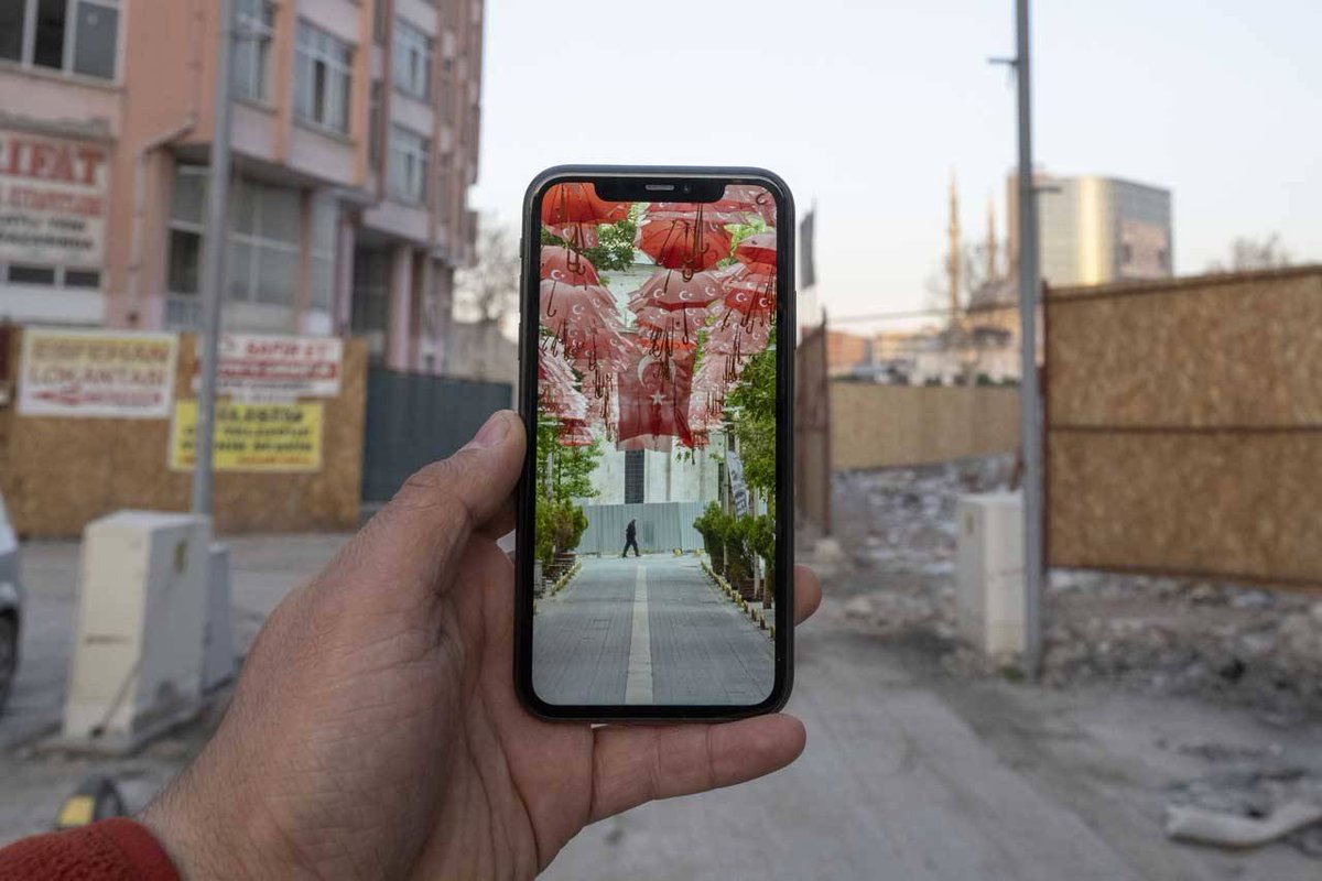 solcugazete's tweet photo. 6 Şubat depremlerinden etkilenen şehirlerin cadde ve sokakları, depremden önceki halleri ile görüntülendi. https://t.co/huLSFNtDD7