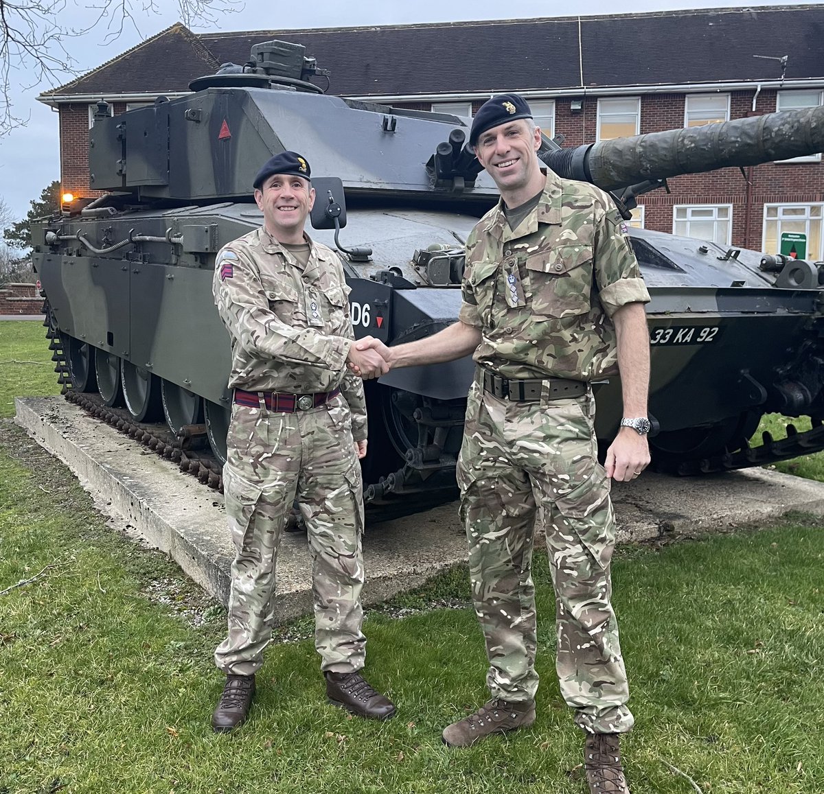 Today we welcome Col Graham RE to the HQ as the new Group Commander and Commander DEG. Lt Col Porter RE has been holding the fort and we thank him for his efforts. @3rdUKDivision