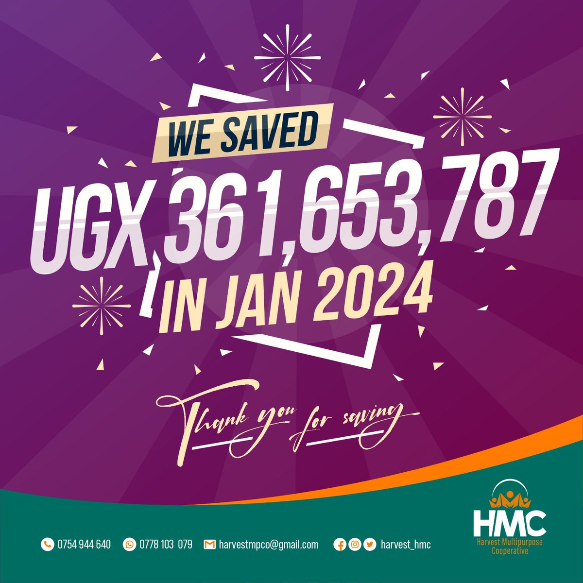 harvest_hmc's tweet photo. Thank you for saving, billionaires 😊
Let’s do it BIGGER this month 💪🏾.
#HMC #FinancialFreedomForGenerations #GoingAndGlorying #SignUpSaveSecureLand #Save https://t.co/2CqbXQ0lNN