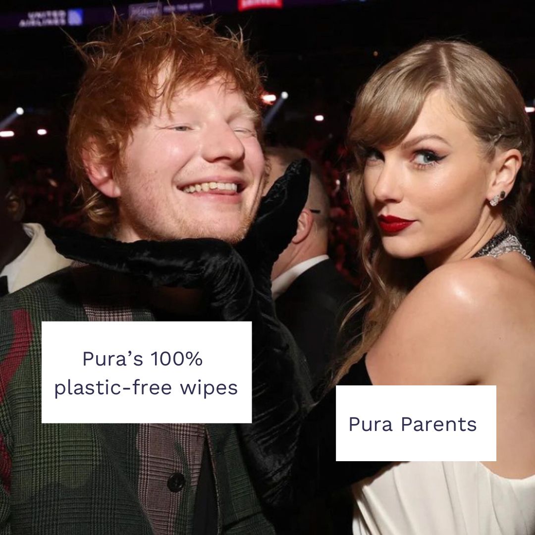 Proud Pura parents when they've made the change to our plastic-free wipes! 

#Grammys #Livepura #Puraparenting #plasticfree #eco #babywipes