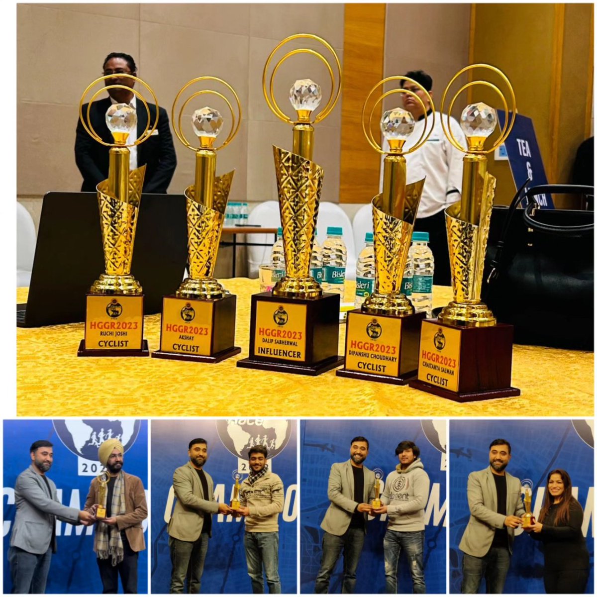 DPRdelhi's tweet photo. It was our pleasure to support #harvestglobalrace 2023 as the route marshals ๐ดโโ๏ธ for their Gurgaon Run under the leadership of @dalipsabharwal.
We feel honoured to have received this acceptance & honor from @CYRUNS1 @HarvestGoldIn #CoachRahul ๐.
#cycling #running #fitindia https://t.co/24prboeoEp