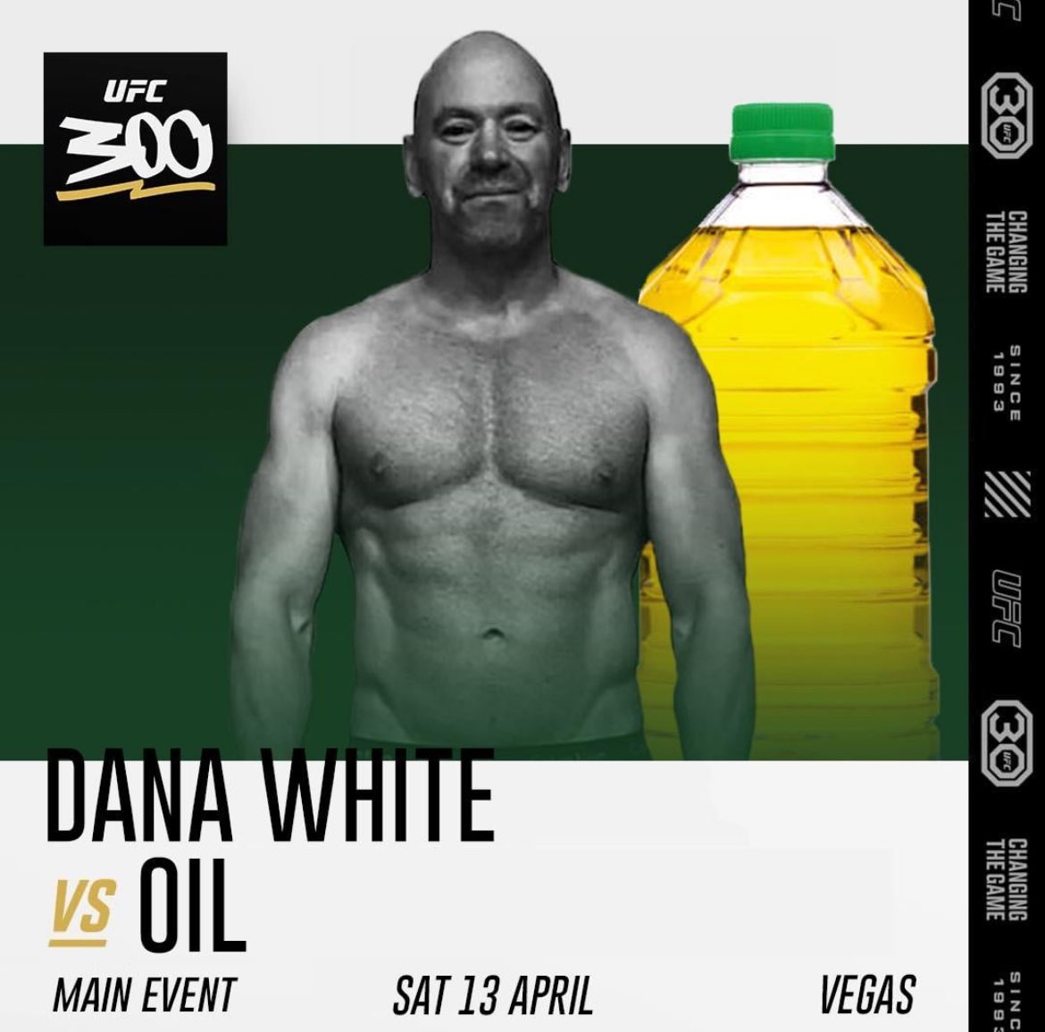 Dana White taking the piss, just announce ufc 300 main event already