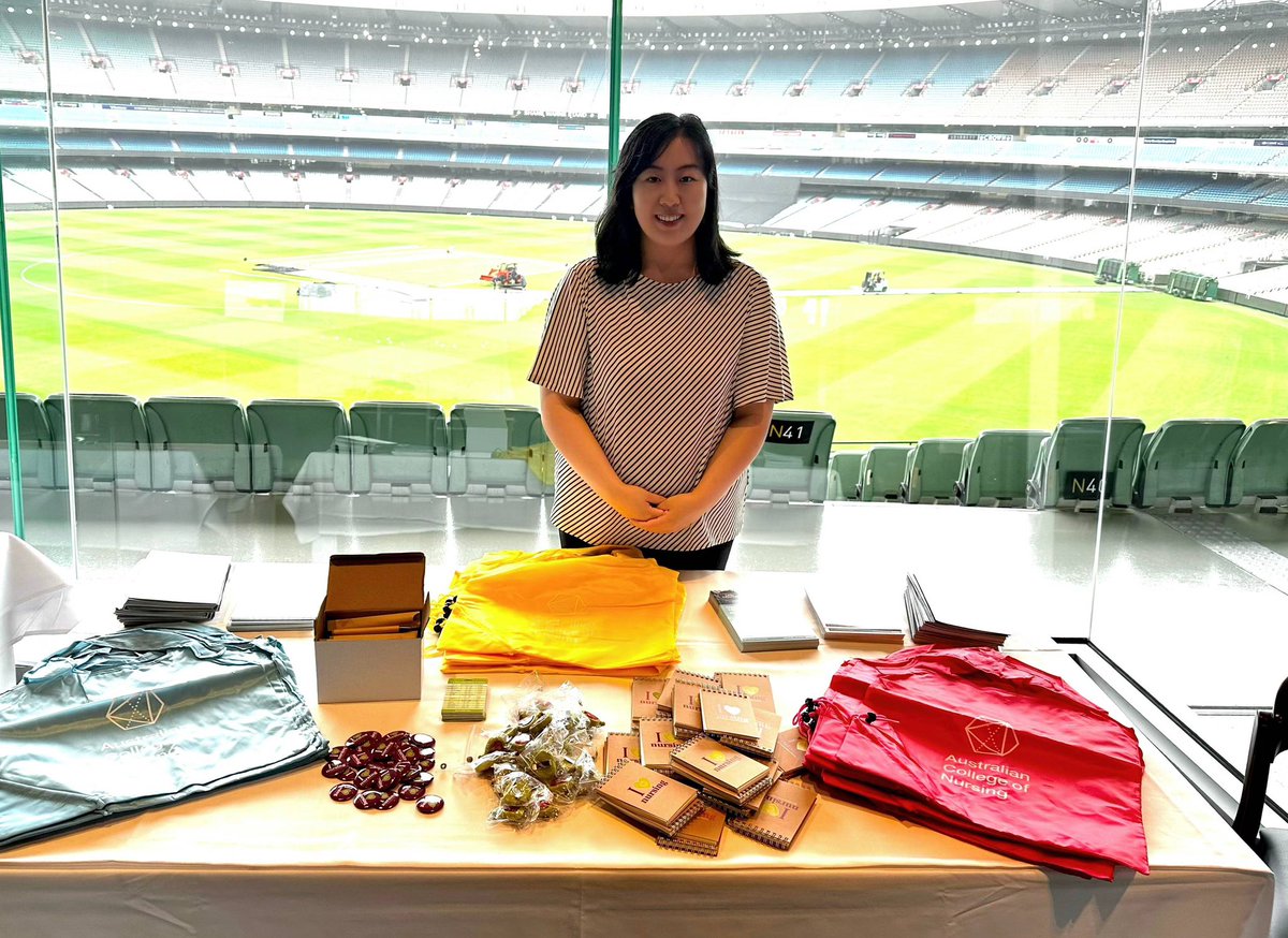 EmilyZhangRN's tweet photo. Had a great time representing @acn_tweet at the @Epworth Graduate Support Program Orientation Day today. #acntribe #gradnurse #nurse #nursestrong https://t.co/IzZMGAHF93