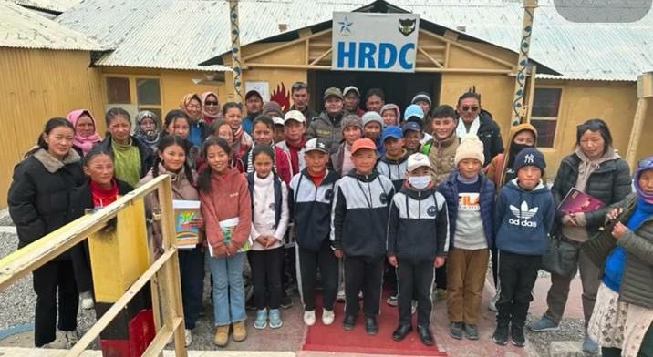 In a unique initiative by Chushul Brigade and Ultimate Force, 18 boys and girls from the local villages from Chushul to Tangtse, were coached for the Sainik School Nagrota exam held on 28 January. These children studied with the Army for over nine months. Of these 11 boys are