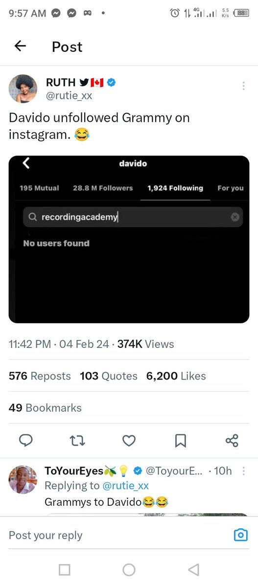 Why nah... If na true OBO... OTILO 😂🤣🤣 more winnings are coming
#GRAMMYs2024 #GRAMMYs #Davido02Arena #davido #African