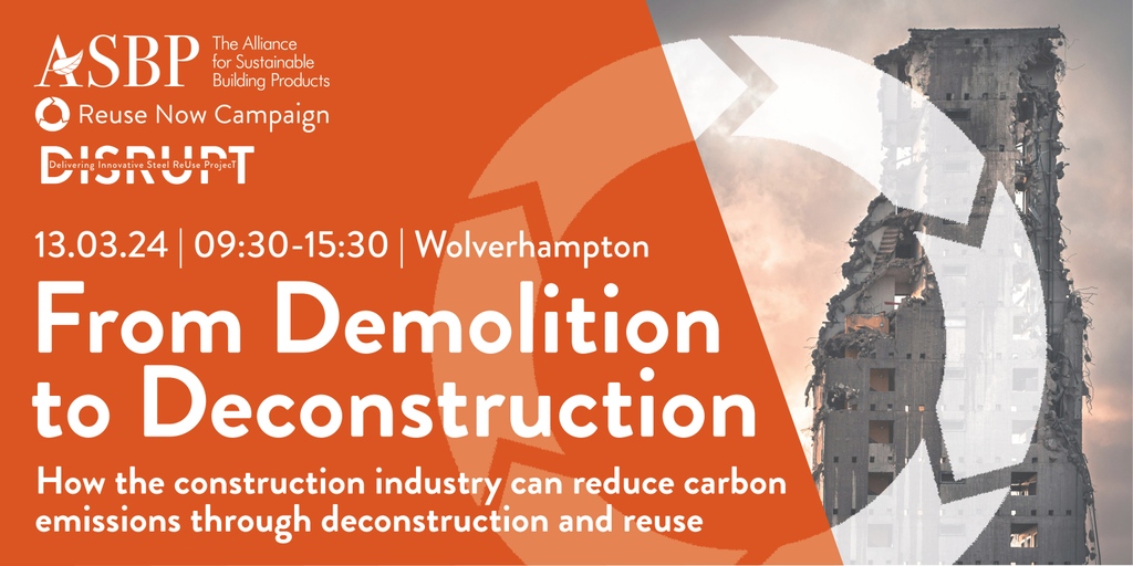 The IDE is happy to promote the <a href="/asbp_uk/">ASBP</a> "From Demolition to Deconstruction" event.

See the event on our website:
ide.org.uk/events/from-de…

But to register you MUST do this on the organisers website here:
asbp.org.uk/events/demolit…

#DemolitionExperts 
#ProfessionalInstitute