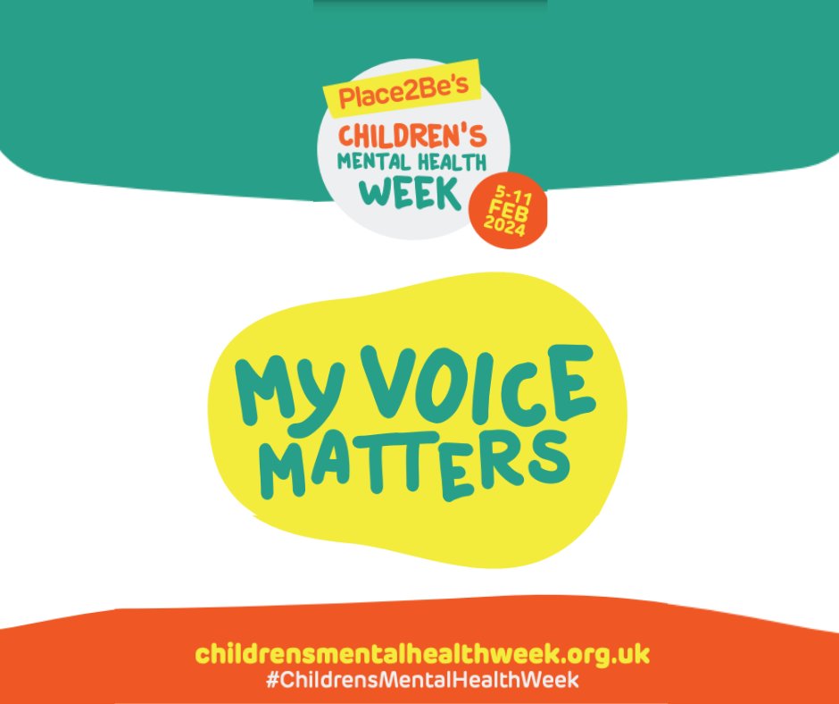 It's #ChildrensMentalHealthWeek. Explore the advocacy for children's mental health and how this year's #MyVoiceMatters campaign aims to empower children and prioritise their well-being. #Oakmere #OurSchoolFamily 💛

 Find out more here 👉 childrensmentalhealthweek.org.uk
