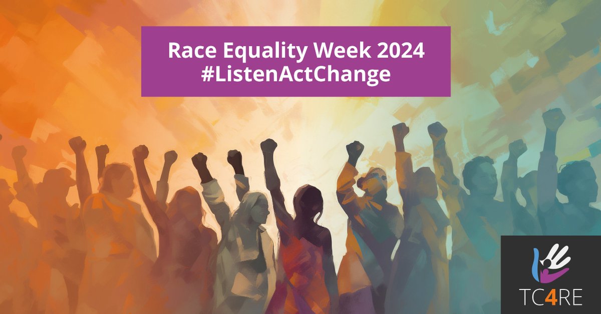 Everyone has a role to play in the fight for racial equality, and the sooner we act, the sooner the change can become our reality... That's why the 2024 Race Equality Week theme is #ListenActChange.

Learn more: raceequalitymatters.com/race-equality-…