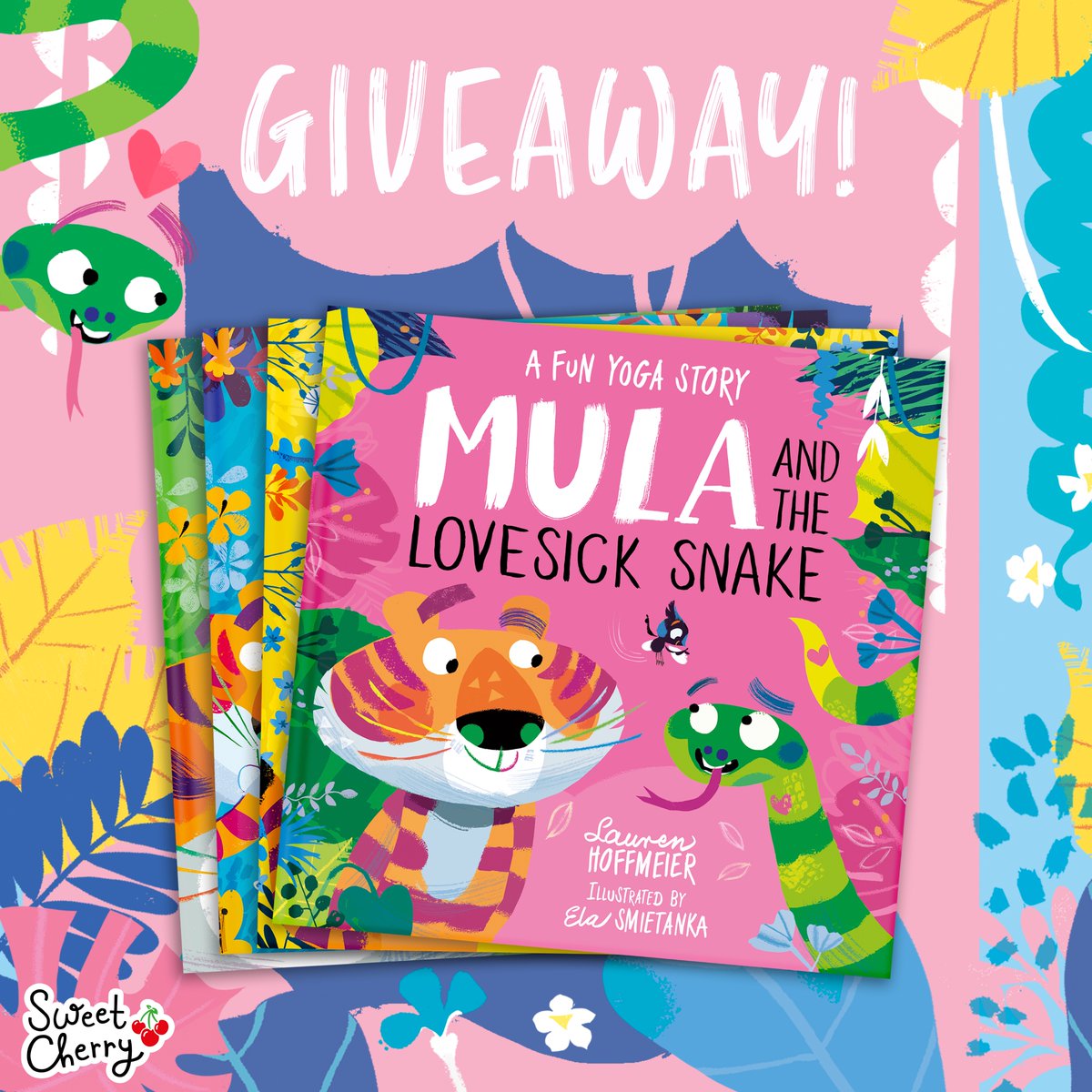 SweetCherryPub's tweet photo. It's Valentine's giveaway time!

To win:

1. ALL four Mula and Friends books
2. Exclusive Mula-themed Valentine's Day cards
3. Super fun activity sheets
4. A family gift card for a restaurant near you

Simply head over to @sweetcherrypublishing on Instagram!

#giveaway #instagram https://t.co/YCvFokJz7G