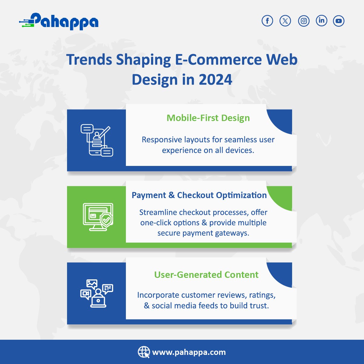 PahappaLtd's tweet image. 🚀 Elevate your online storefront in 2024! Discover the hottest trends shaping e-commerce web design. Ready to redefine your online presence?
Contact us: pahappa.com/website-design/
#ECommerceWebDesign #pahappa