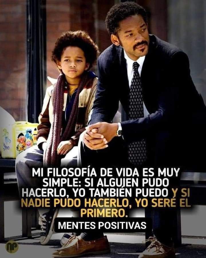 Mi filosofía de vida es así de simple