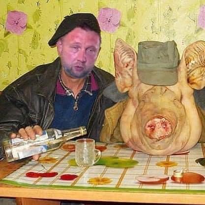 Dariusz74114237's tweet image. Obraz olejny nieznanego malarza &quot;Chlew&quot;...