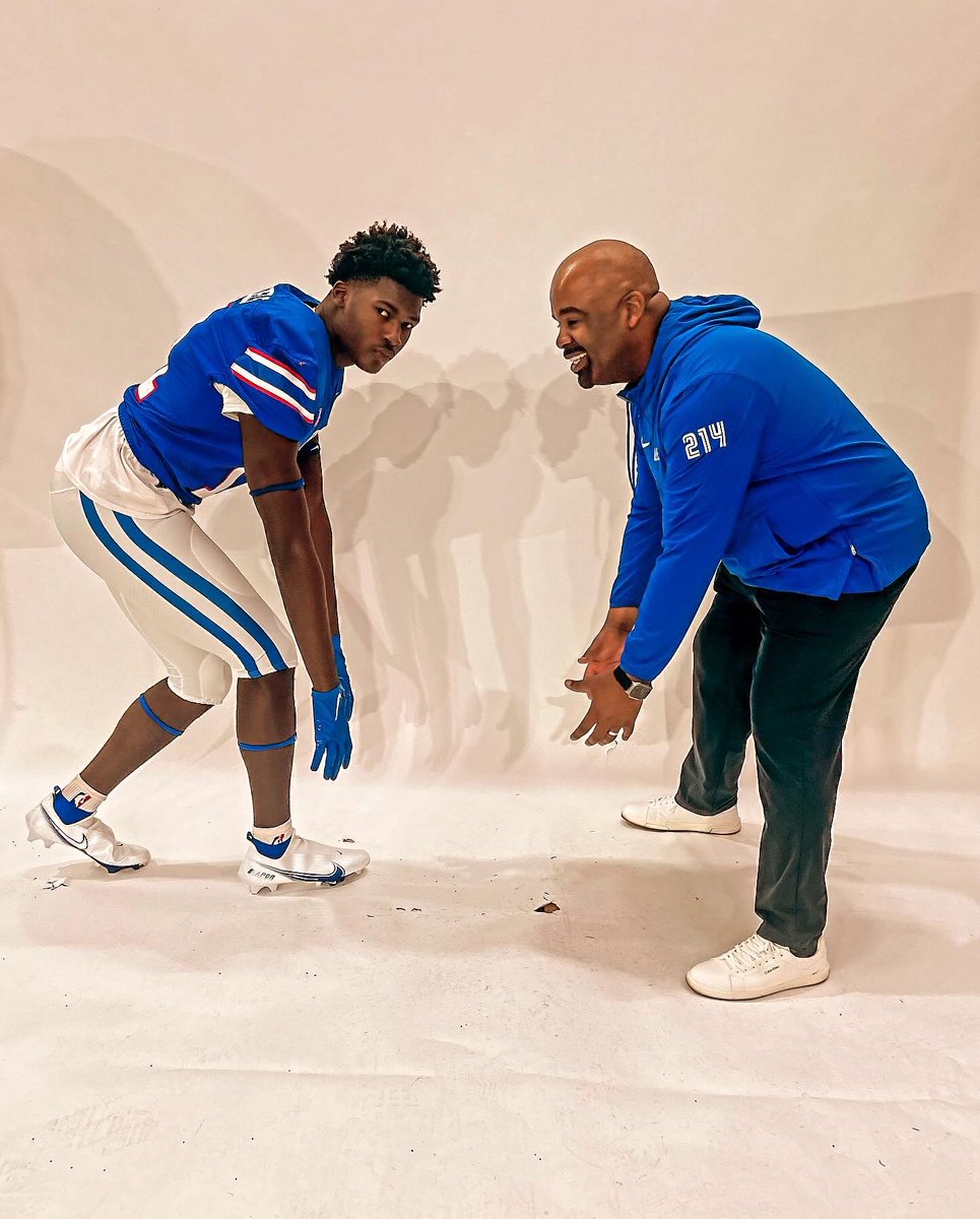 Had a great time at SMU today <a href="/DiabeticTyler/">Tyler Browning</a> <a href="/CoachThibbs/">Calvin Thibodeaux</a> <a href="/CoachFoster_/">Coach 🏈 Foster 🩸</a> <a href="/coachsymons/">Scott Symons</a>