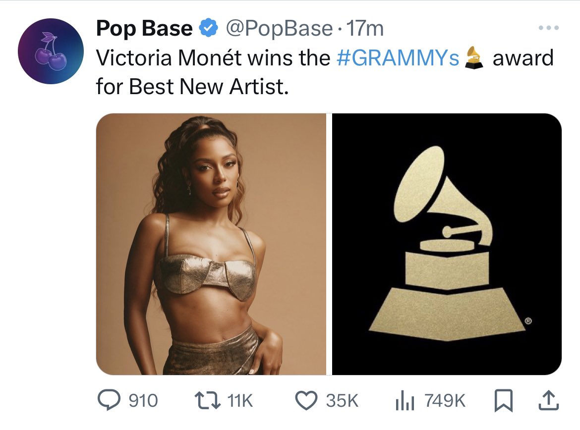 JZAkinto's tweet image. 3/4 ain’t bad even tho it should’ve been 4/4 but we shall persist! @sza @VictoriaMonet 🌱🔮🪬🤍 #idontmiss #GRAMMYs