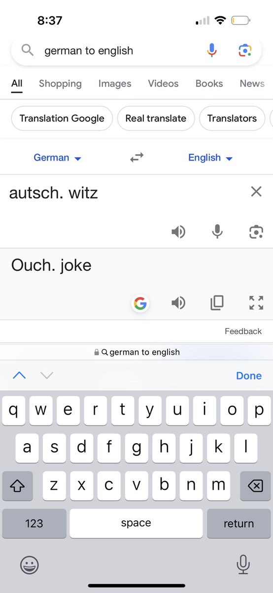 OwenBenjamin's tweet photo. I just did it myself. This is what it means in German. https://t.co/7eFhiyvX1L