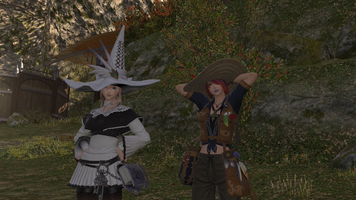 This cutie has such a nice #FFXIV hat.