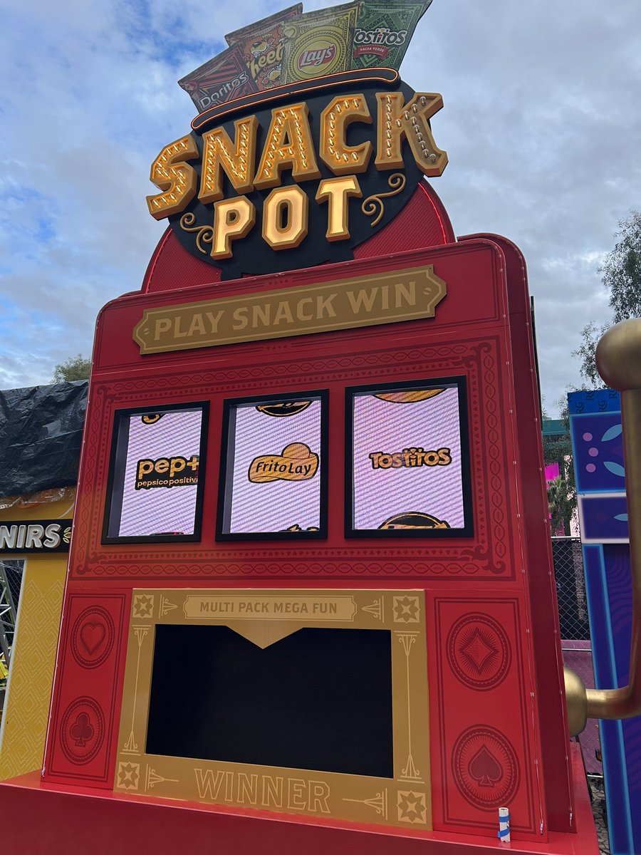 DascoEvents's tweet photo. Come and see us this week #Vegas #FritoLay #SnackPot https://t.co/76EP7bC3tH