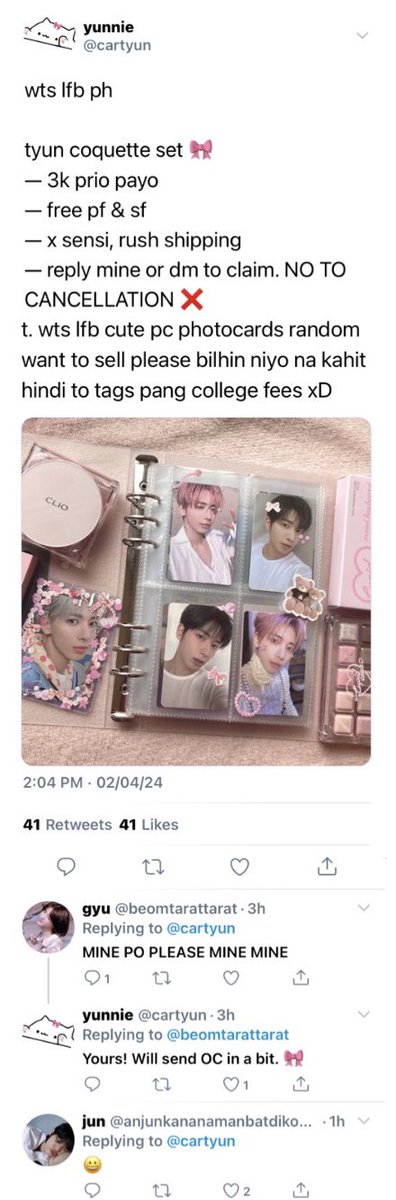 soopiyesa's tweet photo. #taegyu few tweets au 🎀

when collector gyu meets cartyun in the bns side of twitter https://t.co/CqtOb6sNzF