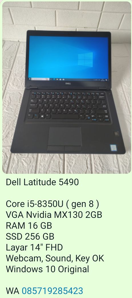 liek_mino's tweet photo. Bismillah 
Yg Cari Laptop seken bagus monggo silahkan, tanya" dulu juga boleh.
Buat Guru, Mahasiswa, Pelajar, dll ada semua.

Info lengkap dan harga
DM @liek_mino 
WA 085719285423 https://t.co/E0lJbntzDL