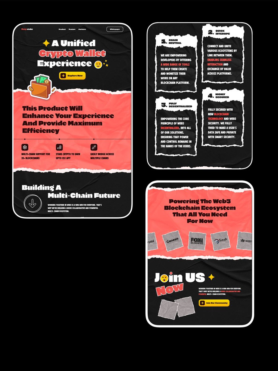 TG_Dodomis's tweet image. 区块链Ui设计Web3.0网页制作与开发
#区块链开发设计
#币圈
#Ui设计