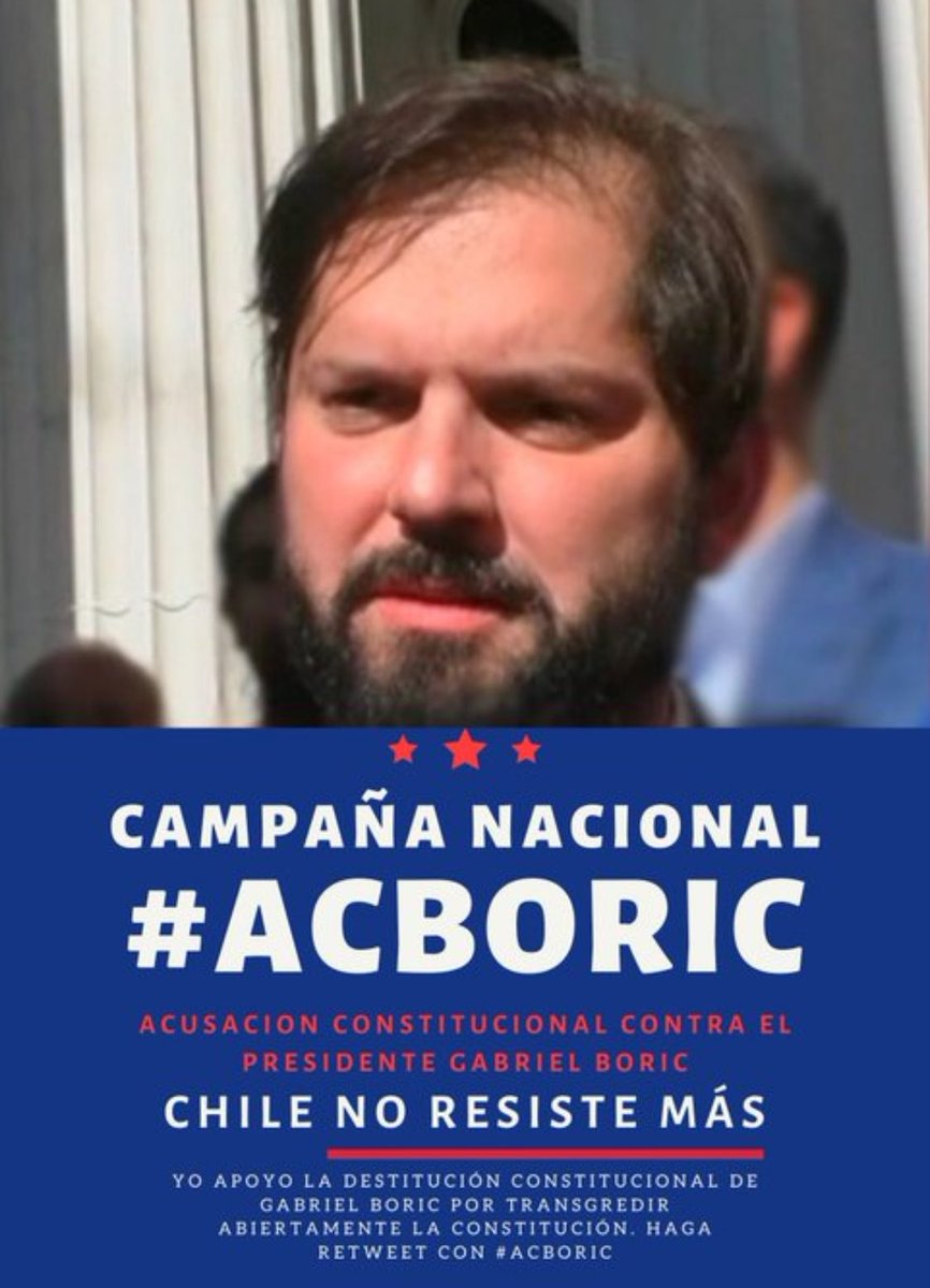 Mientras Boric y su pandilla estén en el poder, Chile estará en peligro
#BoricElPeorDeLaHistoria 
#FueraBoric
