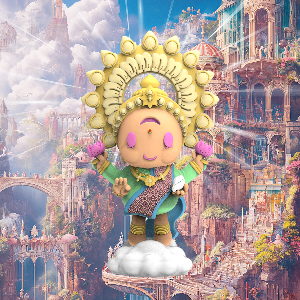 เปิดรับ Pre-Order อาร์ตทอยชุดใหม่
“I told พระแม่ลักษมี about toy”
โอกาสได้ครอบครองผลงานศิลปะจากศิลปิน Taitern มาแล้วครับ ในรูปแบบ Toy design ที่นำไปตั้ง ประดับ ตกแต่ง หรือเพื่อการสะสมได้
📷 ชื่อผลงาน :
“Youth Lakshmi Blessing” หรือ
“พระแม่ลักษมีวัยเยาว์ประทานพร”
📷