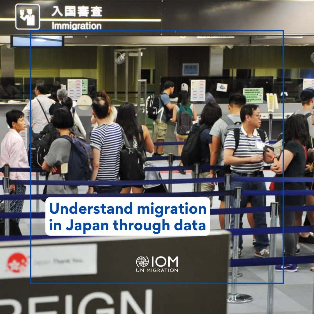 🇯🇵 Did you know Japan is the 8th destination country for migrants in #AsiaPacific, but ranked #20 when it comes to migrants as percentage of the population? Learn more about Japan & other countries on the new RDH Asia–Pacific Migration Data Portal! 👉ap-migrationdata.iom.int/en/east-asia/j…
