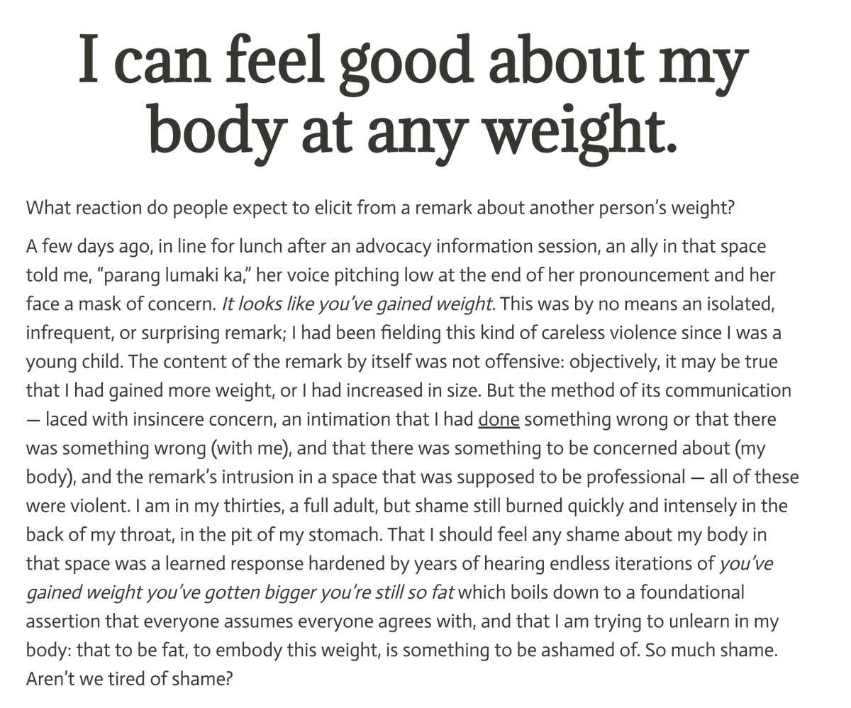proj_affirm's tweet photo. As much as I gain or as much as I lose, or if I stay the same, the body always deserves to be celebrated for tethering me to my life. 

💗 https://t.co/IyiPgrnp3h 💗

#AffirmWomen #Affirmations #AffirmBigBodies https://t.co/c85Si9tlv6