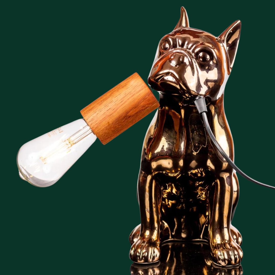 Rialheim's tweet photo. Illuminate your home with the quirky charm of our Frenchie Table Lamp. It's the perfect blend of light and playfulness for any room. Let Frankie brighten your days and light up your nights.

#FrenchieTableLamp #RialheimLighting #HomeAccent #QuirkyDecor #LightenUp https://t.co/bAmnyB2JnP