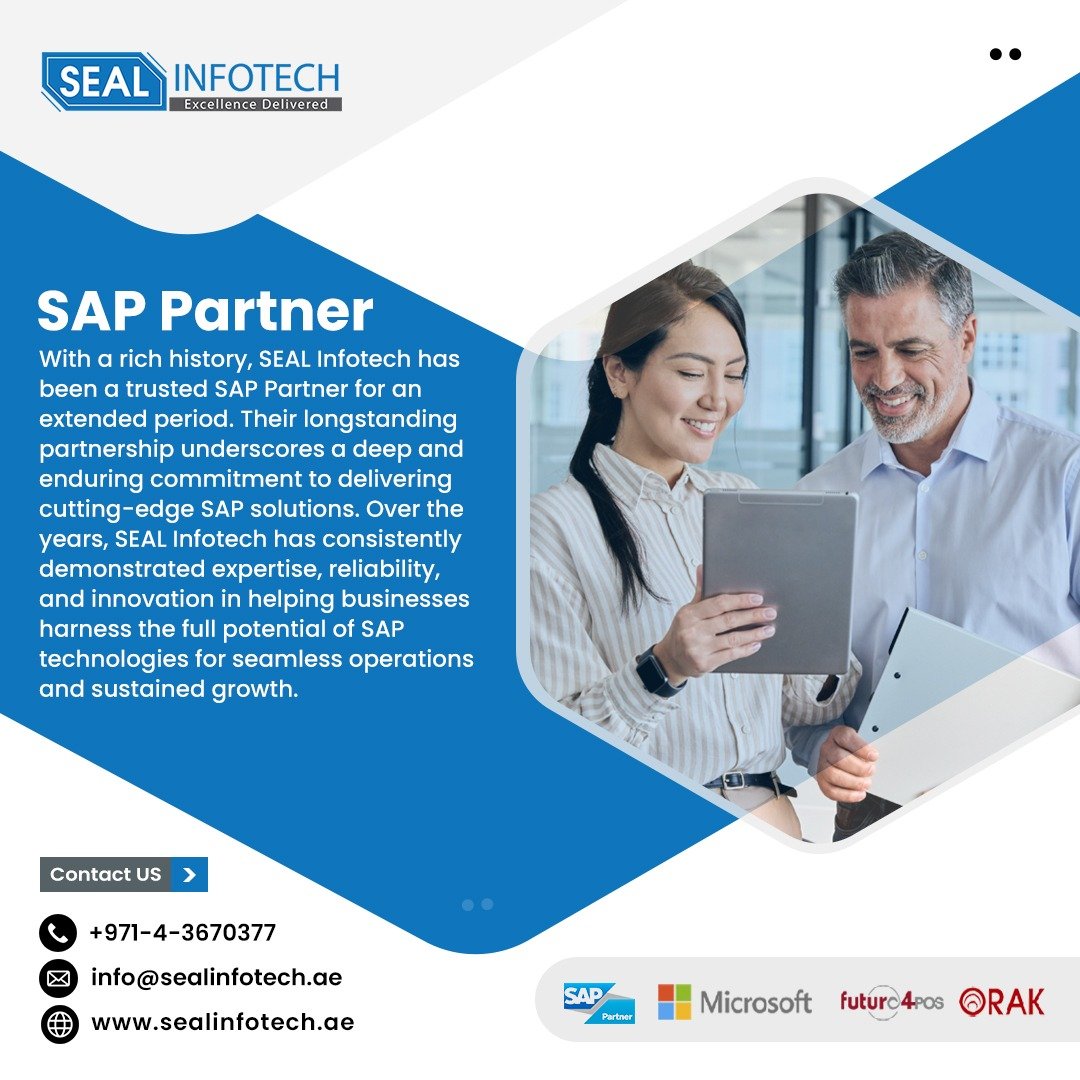 Embark on a journey of seamless digital transformation with SEAL Infotech, a distinguished SAP Partner committed to propelling your business to new heights. 

#SAPPartner #DigitalTransformation #SAPExcellence #DigitalInnovation #BusinessTransformation #FutureReadySolutions