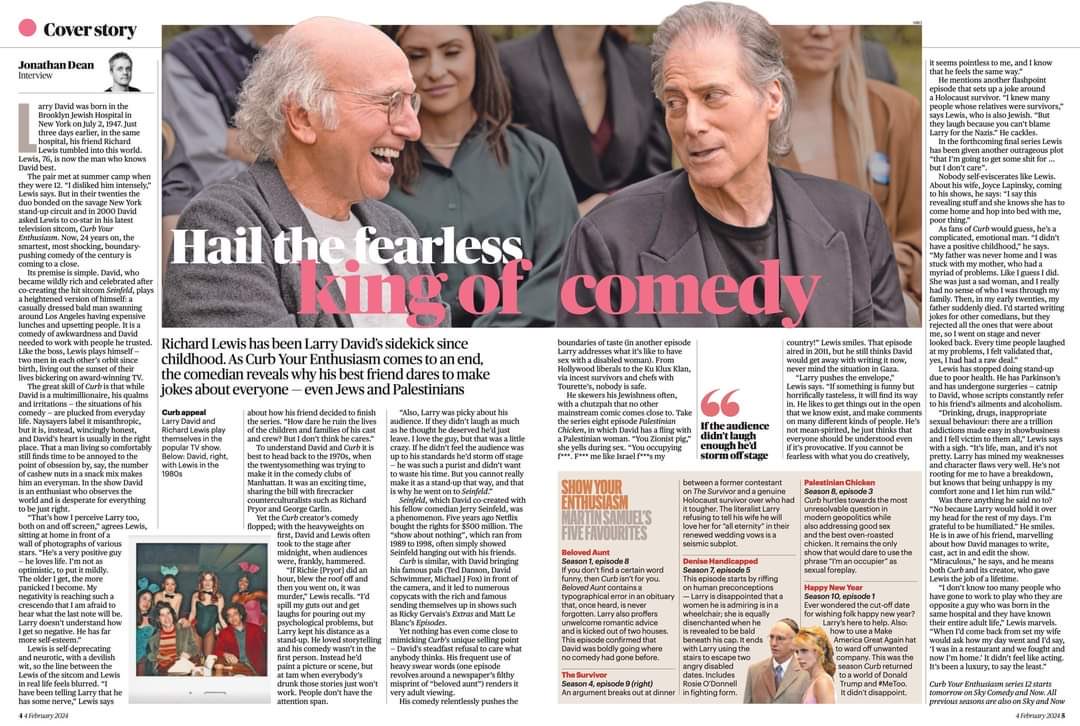 Thank you London! The Sunday Times LD is the king of comedy! Curb is Back! Episode One Rocked! #curbyourenthusiasm