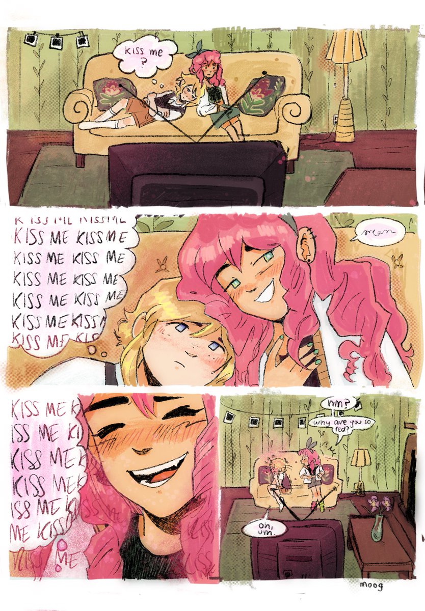 moogflowers's tweet image. kissu #omori #OMORIPHOTOBOMB