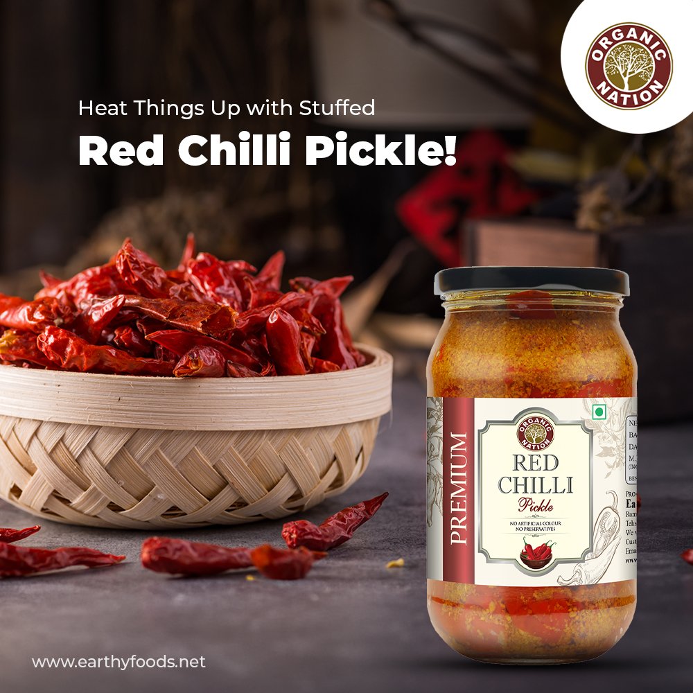 organicnation_'s tweet photo. Heat Things Up with Stuffed Red Chilli Pickle! 🔥
We are available on- 
📌Website- https://t.co/4ONeX3ZlrQ
📌Amazon- https://t.co/nV7XwI86aK
📌Flipkart- https://t.co/KcrAEmUm4w
📌Jio Mart- https://t.co/ogcyWGTXLJ

#OrganicNation #RedChilliPickle #Pickle #ChilliPickle https://t.co/vOLOIKqI4M