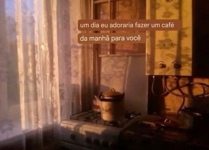 o seu café da manhã favorito com cartinha de amor.