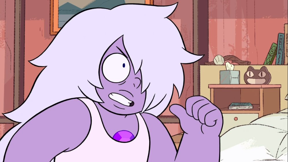 It's so unfortunate that Amethyst was the victim of the only Jasper wash in the entire show. Like even Stevonnie was allowed to clear.