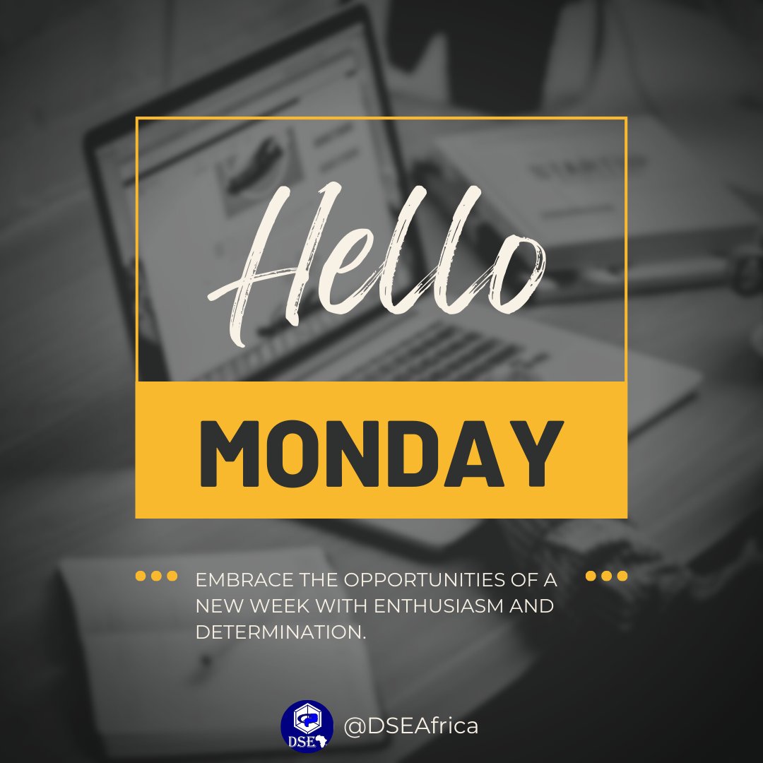 Fuel your Monday with purpose and let it set the tone for a week filled with accomplishments.
Happy New Week!