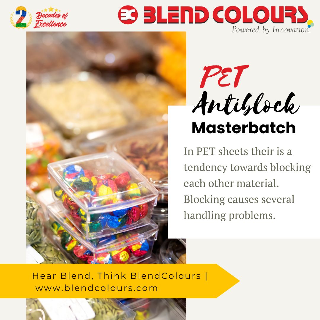 blend_conscious's tweet photo. PET Antiblock Masterbatch
https://t.co/Kwa0sfW3dD
Hear #Blend, Think #Blendcolours #Masterbatch
#InnovativeAdditive #plasticsfuture #plasticsindustry #plasticsrowmattterial #Additive #blendcolours #plasticsworld #PETMB #Antiblock #PETAntiblock #blockage https://t.co/vZgDBiZSCA
